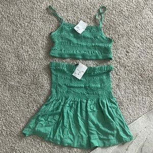 NWT FOREVER21 Green Matching Set